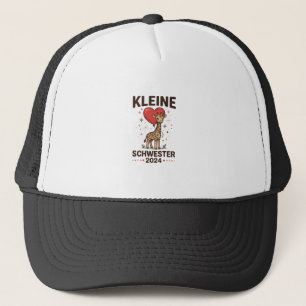 Kleine Schwester 2024 Niedliche Giraffe Schwester Truckerkappe