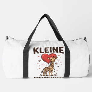 Kleine Schwester 2024 Niedliche Giraffen-Schwester Duffle Bag