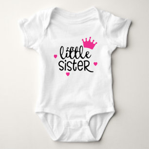 Kleine Schwester-Baby-Bodysuit Baby Strampler
