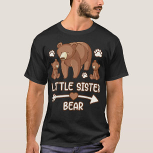 kleine Schwester Bär Shirt, kleine Schwester Bär 2 T-Shirt