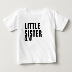 Kleine Schwester Custom Baby Romper Baby T-shirt
