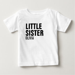 Kleine Schwester Custom Baby Romper T-shirt