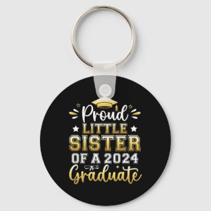 Kleine Schwester eines Abschlusses 2024 Schlüsselanhänger