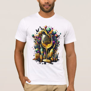 Kleine Schwester, es ist Fiesta Time T-Shirt