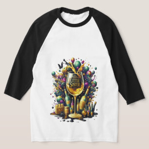 Kleine Schwester, es ist Fiesta Time T-Shirt