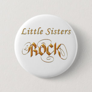 Kleine Schwester-Felsen-Art Button