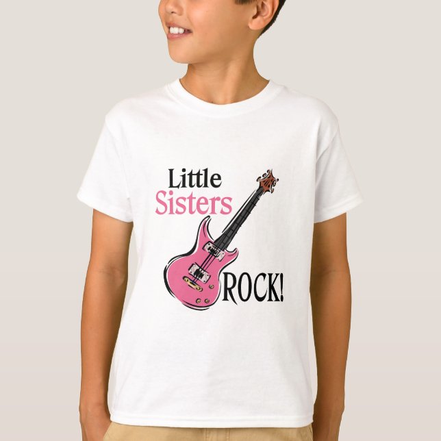 Kleine Schwester-Felsen T-Shirt (Vorderseite)