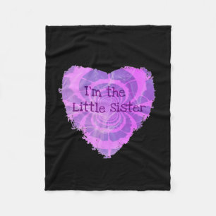 Kleine Schwester Fleecedecke