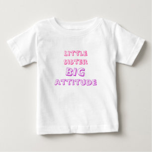 kleine Schwester, große Einstellung Baby T-shirt