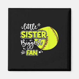 Kleine Schwester größter Fan Softll, Softll Mädche Magnet