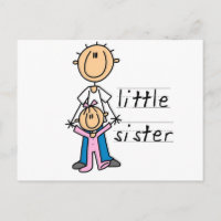 Kleine Schwester mit Big Brother T - Shirt und Ges