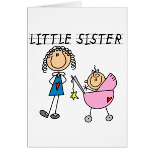 Kleine Schwester mit großen SIS-T-Shirts