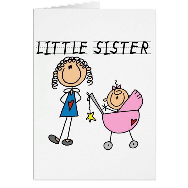 Kleine Schwester mit großen SIS-T-Shirts (Vorne)