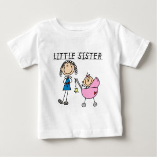 Kleine Schwester mit großen SIS-T-Shirts Baby T-shirt