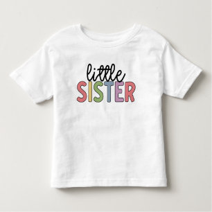 Kleine Schwester Niedlich Matching Geschwister Bab Kleinkind T-shirt