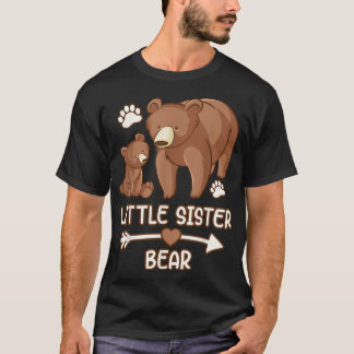 kleine Schwester Shirt, kleine Schwester Bären Shi T-Shirt