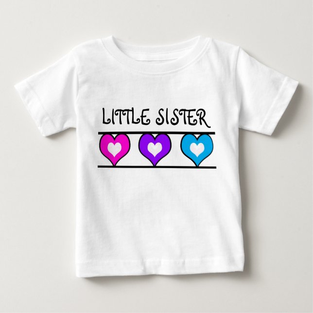 KLEINE SCHWESTERSAMMLUNG BABY T-SHIRT (Vorderseite)