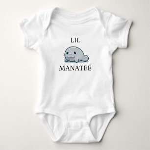 Kleine Seekuh, Seekuh-Geschenk, Seekuh-Baby-Gesche Baby Strampler