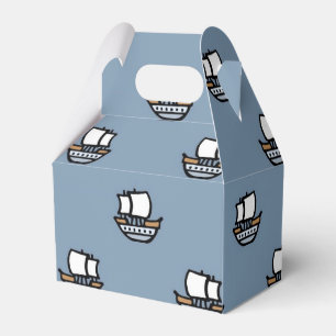 Kleine Segelschiffe auf Blue Sea Gevor Box Geschenkschachtel
