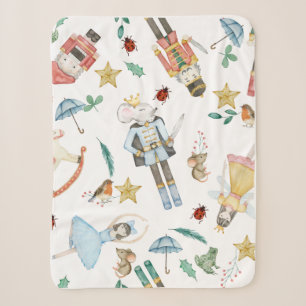 kleine Sherpa-Decke - ideales Geschenk für ein neu Sherpadecke