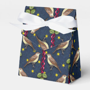 Kleine Singvögel Geschenkschachtel