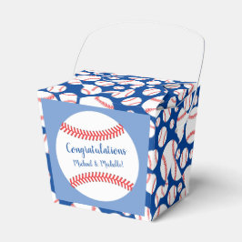 Kleine Slugger Baseball Baby Duschbox Geschenkschachtel