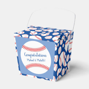 Kleine Slugger Baseball Baby Duschbox Geschenkschachtel