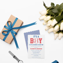 Kleine Slugger Baseball Babydusche