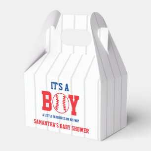 Kleine Slugger Baseball Babydusche Geschenkschachtel