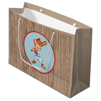 Kleine Slugger Vintage-Geschenktüte Große Geschenktüte