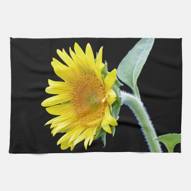 Kleine Sonnenblume Handtuch (Horizontal)