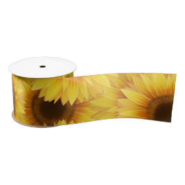 Kleine Sonnenblume Satinband