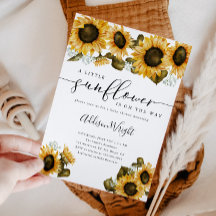 Kleine Sonnenblumendusche