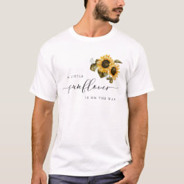 Kleine Sonnenblumendusche T-Shirt