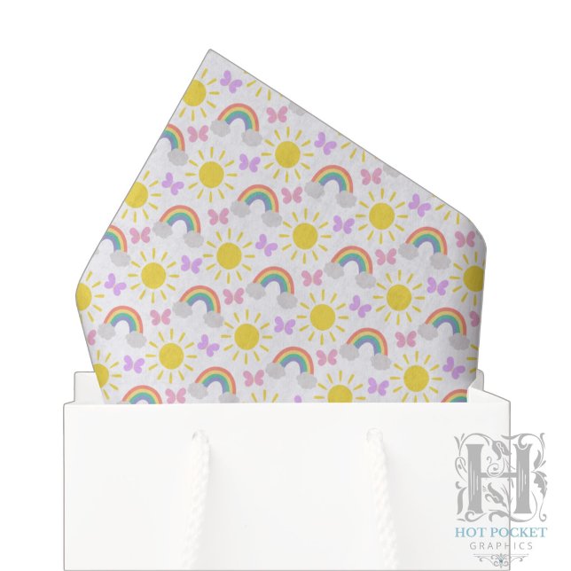 Kleine Sonnenschein & Regenbogen Seidenpapier (Von Creator hochgeladen)