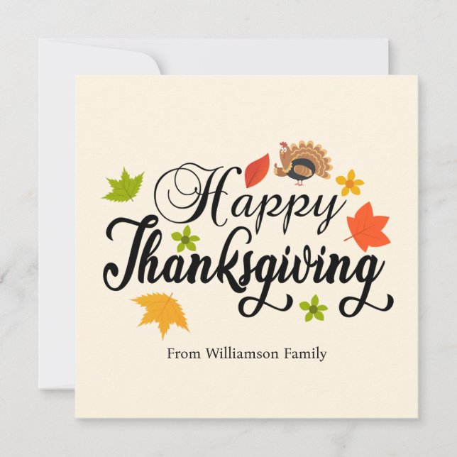 Kleine spielerische Türkei auf der Herbst-Erntedan (Vorderseite)