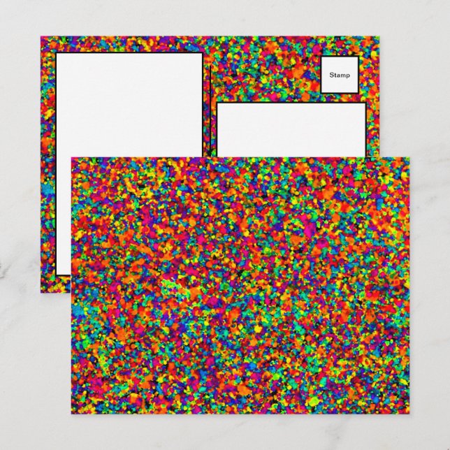 Kleine Spritzer - Postkarte (Vorne/Hinten)