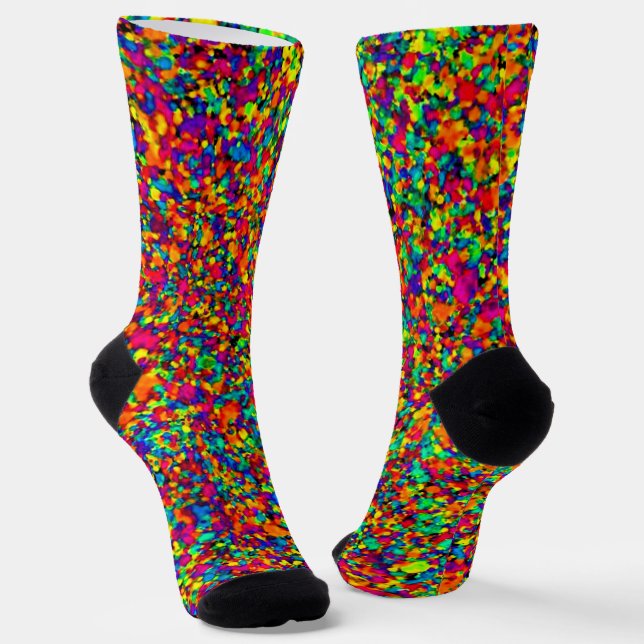 Kleine Spritzer - Premium Socken (Gewinkelt)