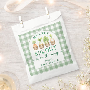 Kleine Spross Baby Shower Geschenktütchen