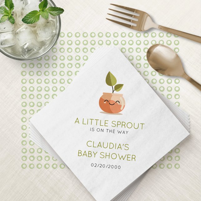 Kleine Sprout Baby Dusche Serviette (Von Creator hochgeladen)