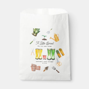 Kleine Sprout Red Boots Garden Baby Dusche Geschenktütchen