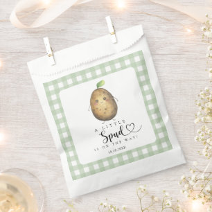 Kleine Spud-Babydusche Geschenktütchen