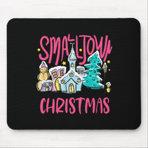 Kleine Stadt Weihnachten Weihnachten Weihnachten B Mousepad