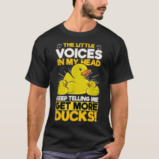 Kleine Stimmen erhalten mehr Enten Rubber Duck Cla T-Shirt