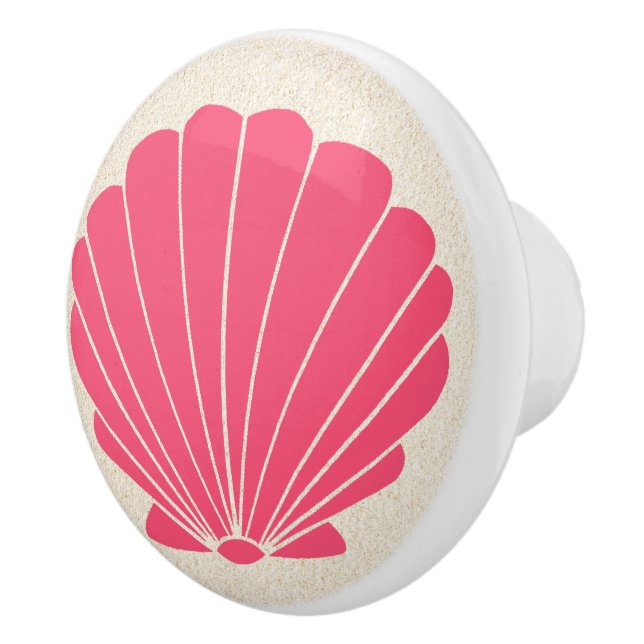 Kleine Strandknöpfe für die Muschel Scallop Keramikknauf (Rechts)