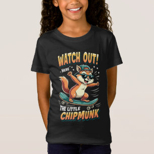 🐿️Kleine Streifenhörnchen-Kinder Süßes Cartoon-Ti T-Shirt
