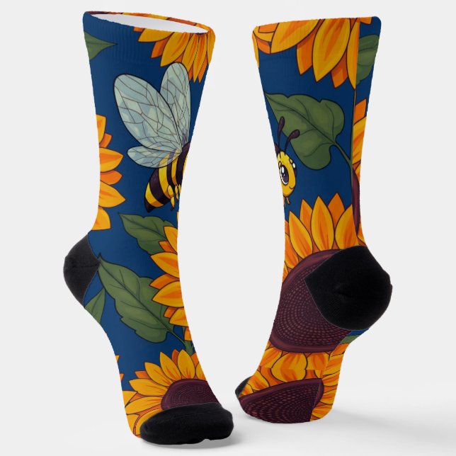Kleine Sumser Socken (Gewinkelt)