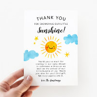 Kleine Sunshine Baby Dusche