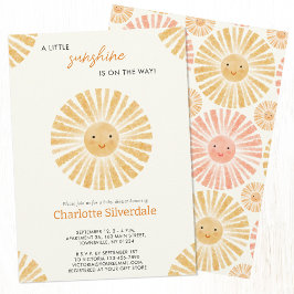 Kleine Sunshine Baby Dusche Einladung