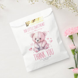Kleine süße Aquarell Babydusche Geschenktütchen
